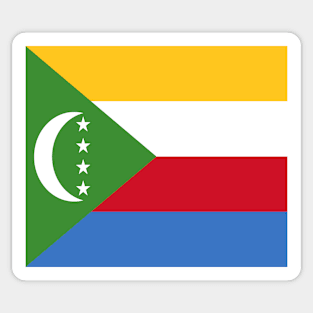 Comoros flag Sticker